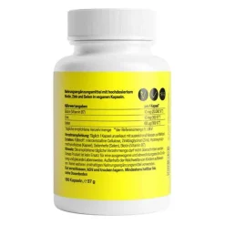 Biotin Komplex 10 mg + Zink + Selen hochdosiert Kapseln , 180 St