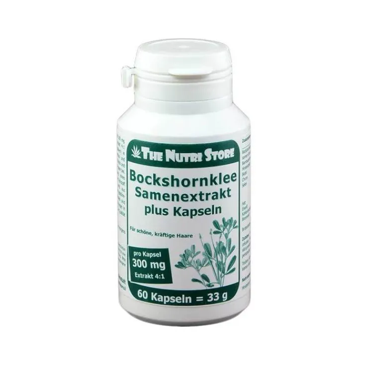 Bockshornklee 300 mg Samenextrakt plus Kapseln, 60 St