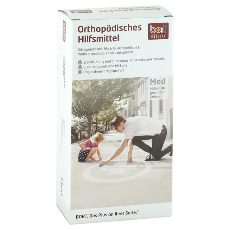 Bort Soft Daumenschiene kurz medium schwarz, 1 St