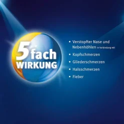 BoxaGrippal Erkältungssaft 200 mg/10 ml + 30 mg/10 ml, 180 ml