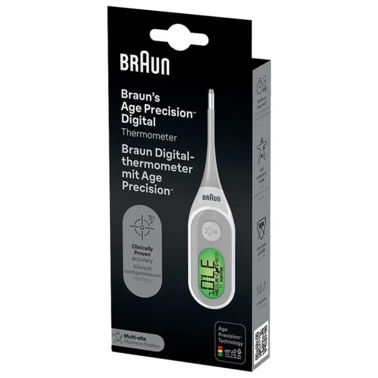 Braun Digital Thermometer Prt 2000 Age Precision, 1 St