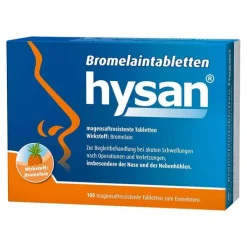 Bromelaintabletten hysan® magensaftresistent Tabletten, 100 St
