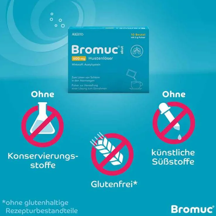 Bromuc akut 600 mg Hustenlöser , 10 St
