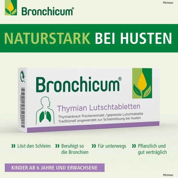 Bronchicum® Thymian Lutschtabletten, 20 St