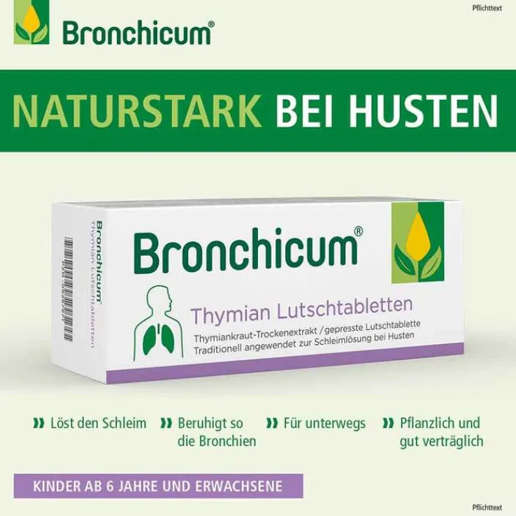 Bronchicum® Thymian Lutschtabletten, 50 St