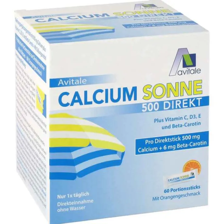 Calcium Sonne 500 Direkt Portionssticks, 60 St