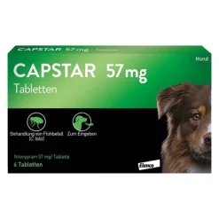 CAPSTAR™ 57 mg Tabletten für große Hunde, 6 St