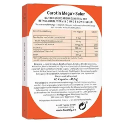 Carotin Mega + Selen Kapseln, 60 St