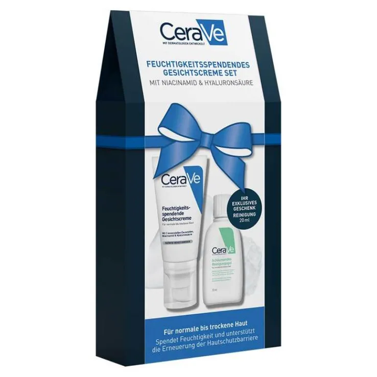 Cerave Feuchtigkeit Gesichtscreme Set, 1 St