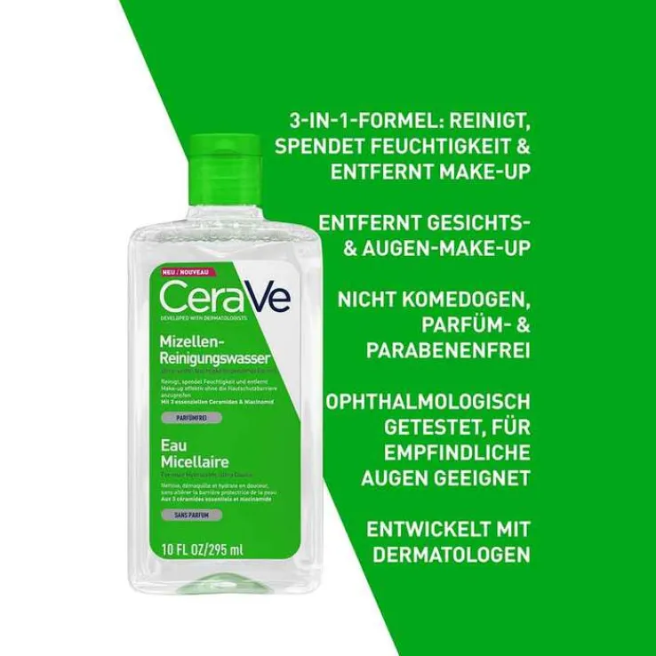 Cerave Mizellenwasser, 296 ml