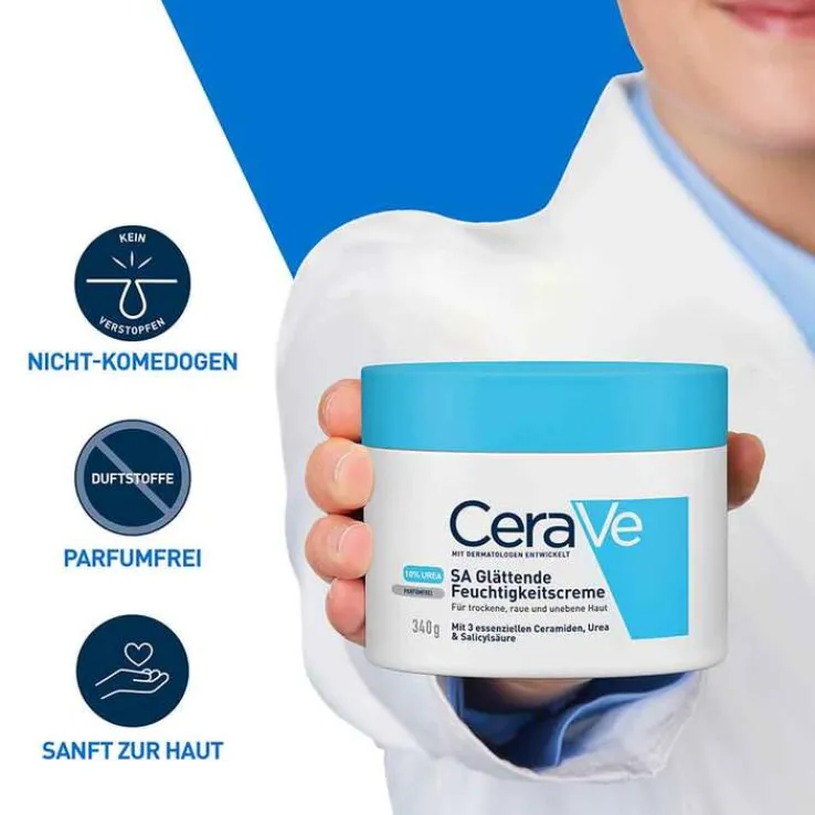 Cerave SA Urea Feuchtigkeitscreme, 340 g