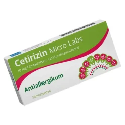 Cetirizin Micro Labs 10 mg Filmtabletten, 50 St