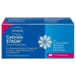 Cetirizin STADA 10 mg Filmtabletten, 7 St