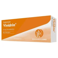 Cetirizin Vividrin® - Schnell wirksame Allergietabletten, 7 St