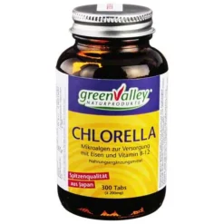 Chlorella Greenvalley 200 mg Tabletten, 300 St
