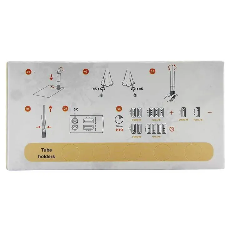 Citest 3 in 1 Selbsttest Covid-19 Antigen & Influe, 2x5 St