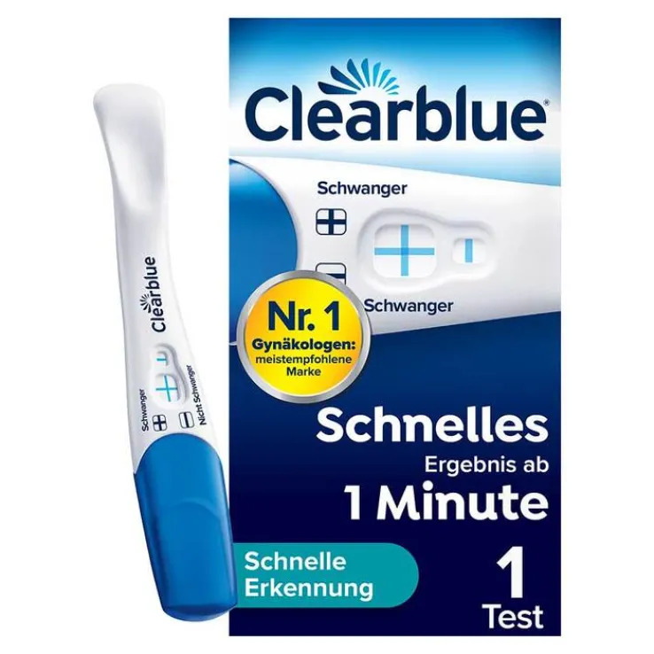 Clearblue Schwangerschaftstest Schnelle Erkennung, 1 St