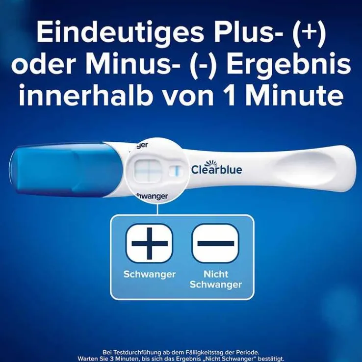 Clearblue Schwangerschaftstest Schnelle Erkennung, 1 St