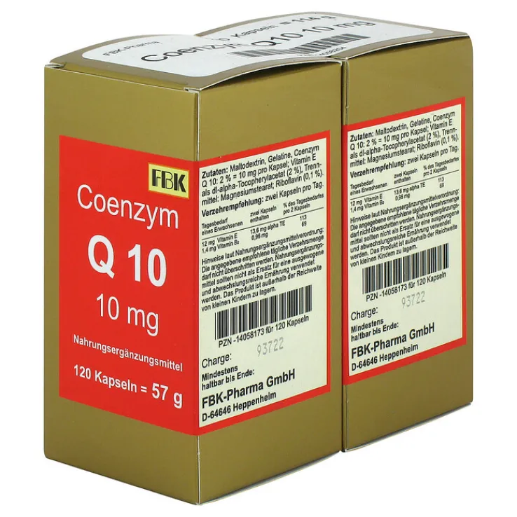 Coenzym Q10 10 mg Kapseln, 240 St
