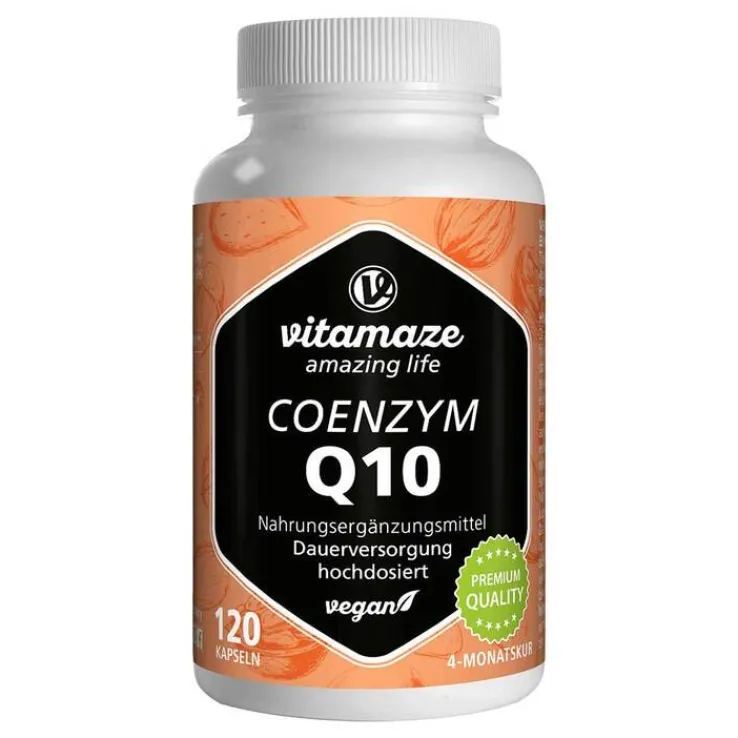 Coenzym Q10 200 mg vegan Kapseln, 120 St