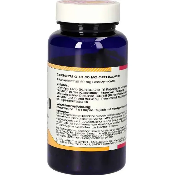 Coenzym Q10 GPH 60 mg Kapseln, 120 St