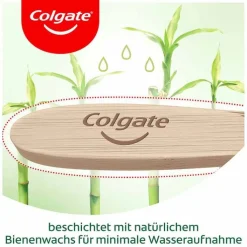 Colgate Bamboo Aktivkohle Zahnbürste mittel, 1 St