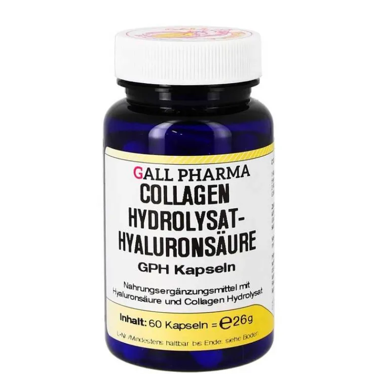 Collagen Hydrolysat Hyaluronsäure GPH Kapseln, 60 St