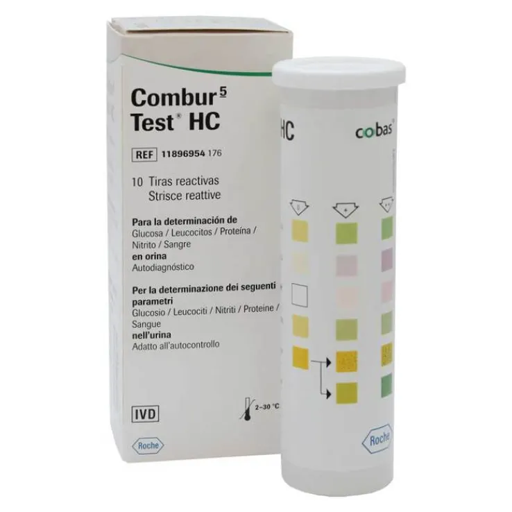 Combur 5 Test HC Teststreifen, 10 St