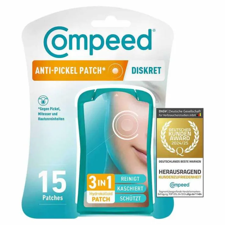 Compeed Anti-Pickel Patch diskret, 15 St