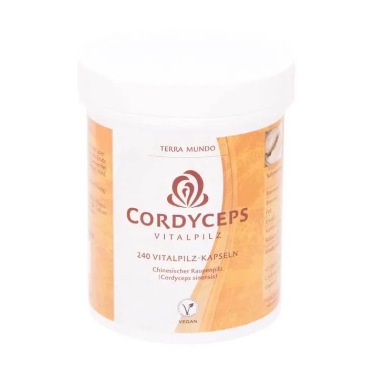 Cordyceps Vitalpilz Terra Mundo Kapseln, 240 St