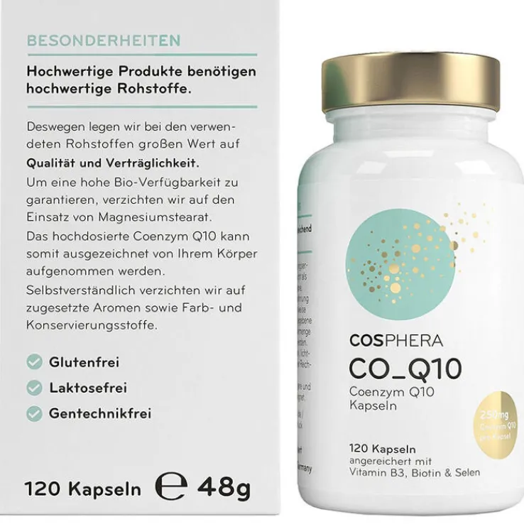 Cosphera Coenzym Q10 Kapseln 250 mg, 120 St