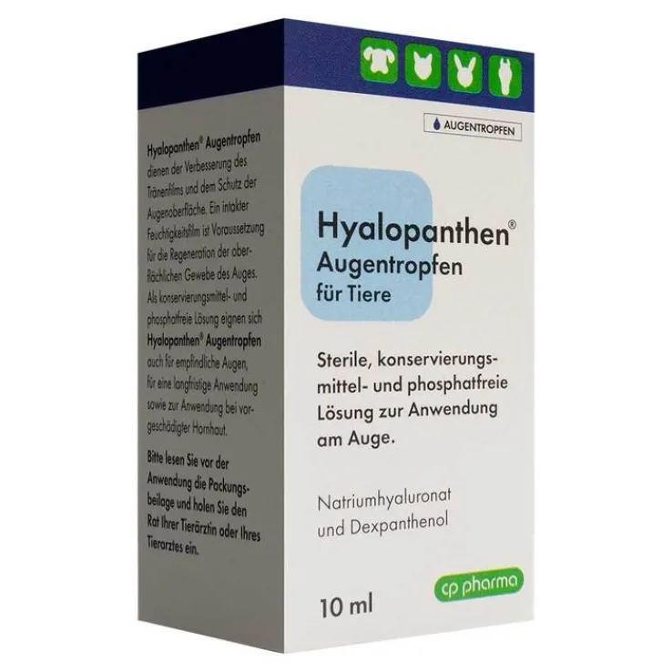CP Hyalopanthen Augentropfen für Tiere, 10 ml
