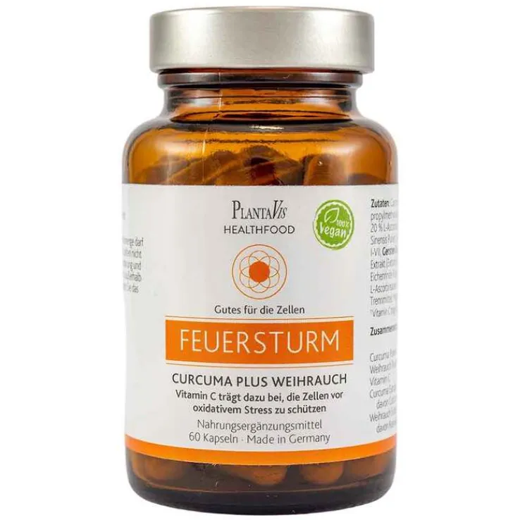 Curcuma plus Weihrauch Kapseln, 60 St