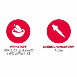 D3 + K2 Vit AL 1000 I.E. / 50 µg Tropfen, 11.5 ml
