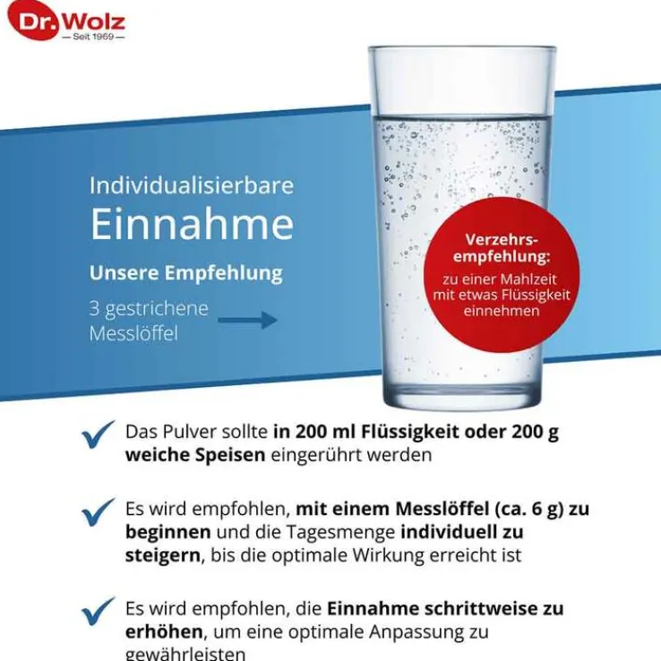 Darm Activ Dr. Wolz Pulver, 209 g