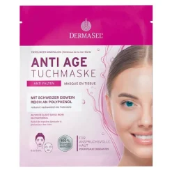 Dermasel Anti-Age Tuchmaske, 1 St