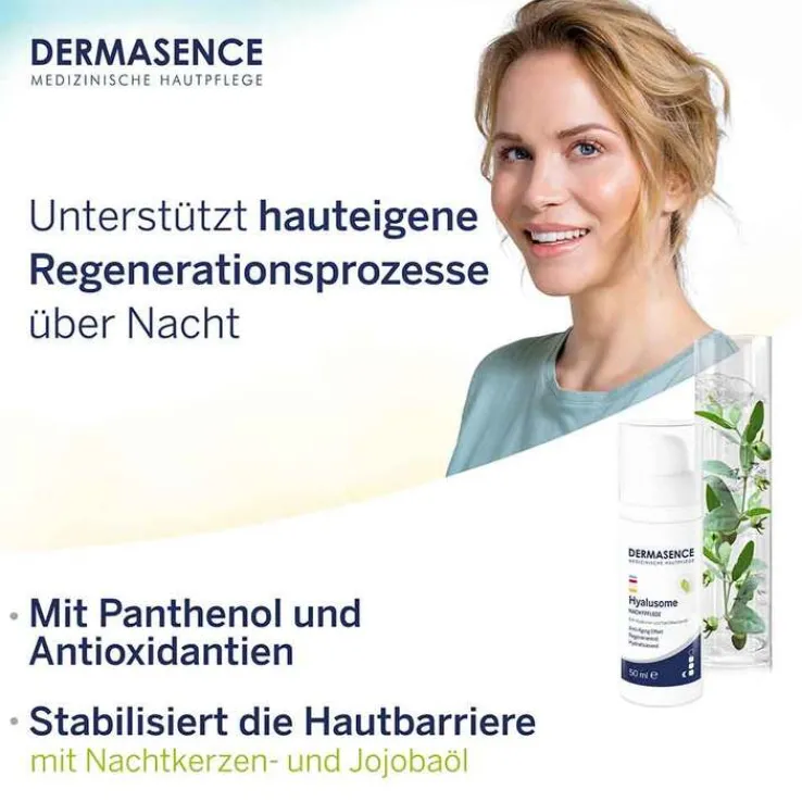 Dermasence Hyalusome Nachtpflege Creme, 50 ml