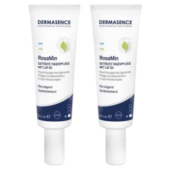 Dermasence Rosamin getönte Tagespflege LSF 50 Creme, 2x30 ml