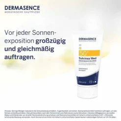 Dermasence Solvinea Med LSF 50 + Creme, 150 ml