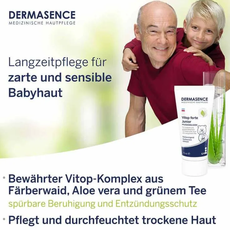 Dermasence Vitop forte Junior Creme, 75 ml