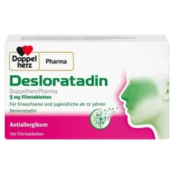 Desloratadin Doppelherzpharma 5 mg Filmtabletten, 100 St