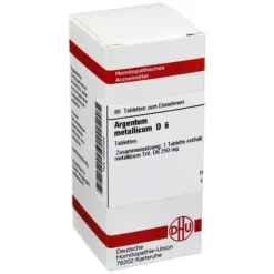 DHU Argentum metallicum D 6 Tabletten, 80 St