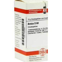 DHU Arnica D 60 Globuli, 10 g
