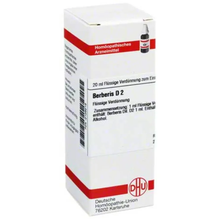 DHU Berberis D 2 Dilution, 20 ml