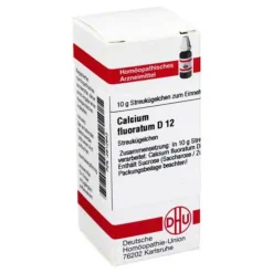 DHU Calcium fluoratum D 12 Globuli, 10 g