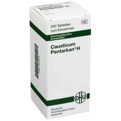 DHU causticum Pentarkan H Tabletten, 200 St