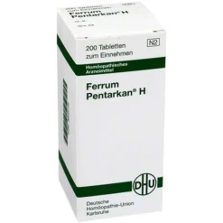 DHU Ferrum Pentarkan H Tabletten, 200 St