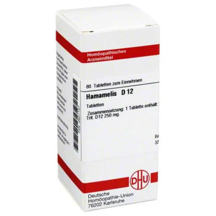 DHU Hamamelis D 12 Tabletten, 80 St