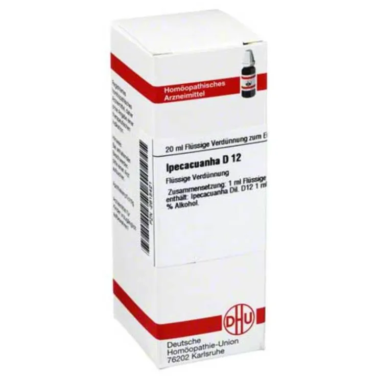 DHU Ipecacuanha D 12 Dilution, 20 ml