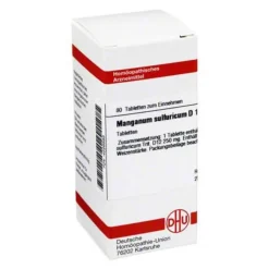 DHU Manganum sulfuricum D 12 Tabletten, 80 St